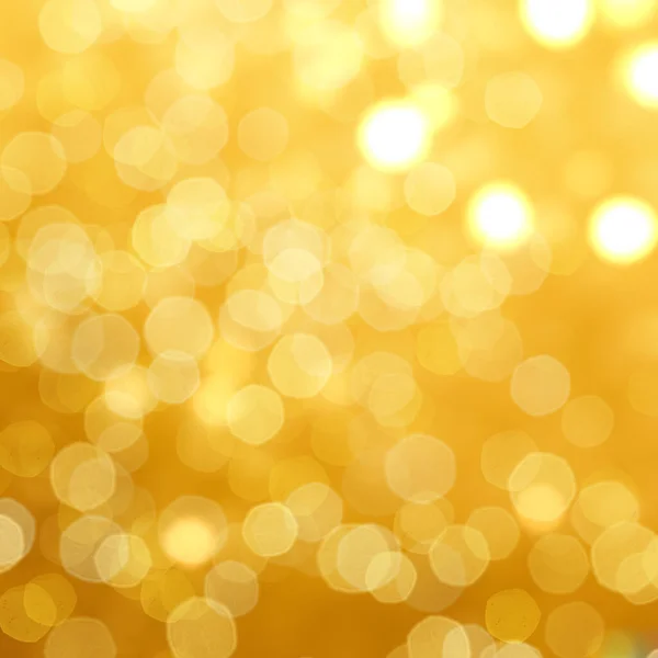 Altın Renkli Bokeh Işıkları Tasarımı Ile Noel Arkaplanı — Stok fotoğraf