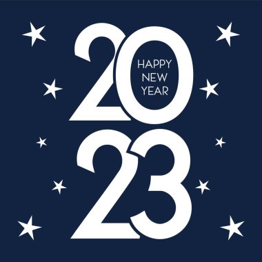 Modern Mutlu Yıllar arka plan tasarımı