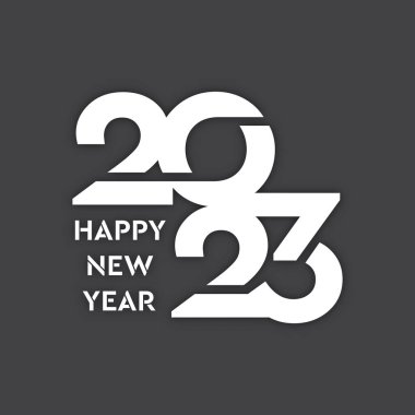 Minimum dizaynlı mutlu yıllar arkaplanı