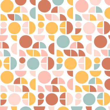 Soyut minimal scandi biçim arkaplanı 