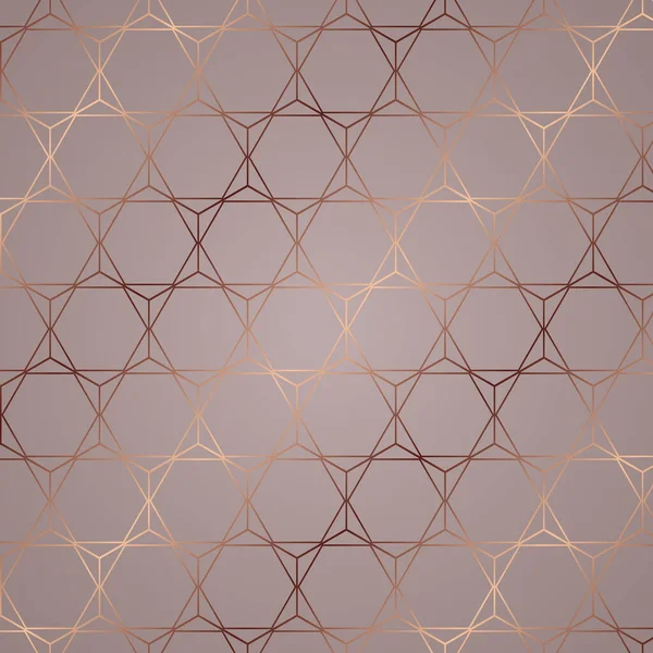 Abstraktní Vzor Pozadí Metalické Růžové Zlaté Barvy — Stockový vektor