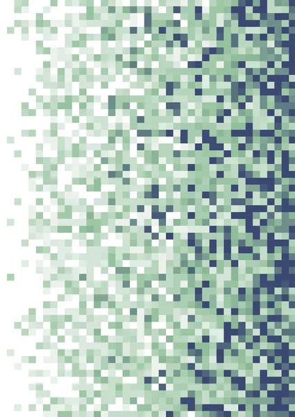 Copertina Astratta Sfondo Con Design Pixel — Vettoriale Stock