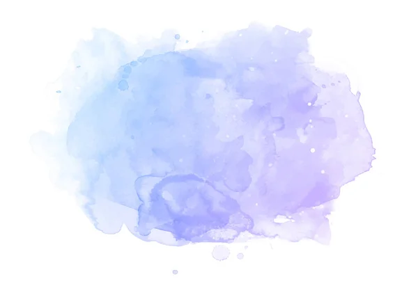 Aquarelle Peinte Main Design Éclaboussure Dans Les Tons Violet — Image vectorielle