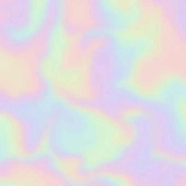 Abstrakter Hintergrund Mit Pastellfarbenem Holographischem Design — Stockvektor