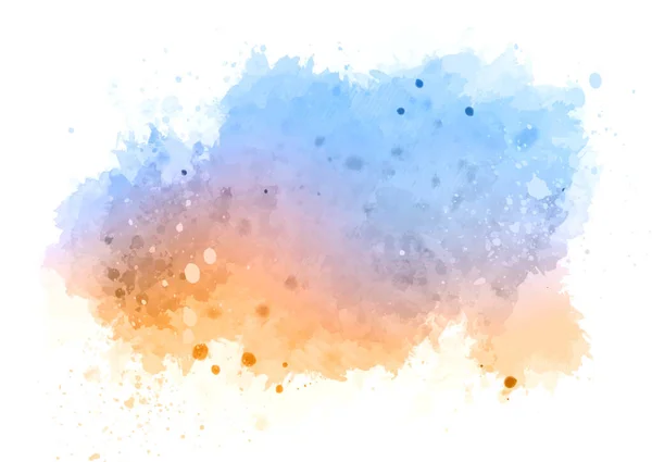 Ручний Пофарбований Пастельний Кольоровий Акварельний Фартух — стоковий вектор