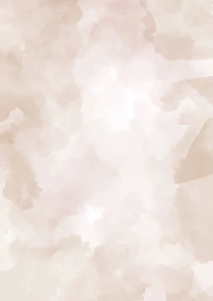 Нейтральний Кольоровий Ручний Пофарбований Елегантний Фон Акварельної Текстури — стоковий вектор