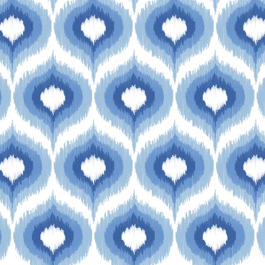 Abstract IKAT styled pattern design background 