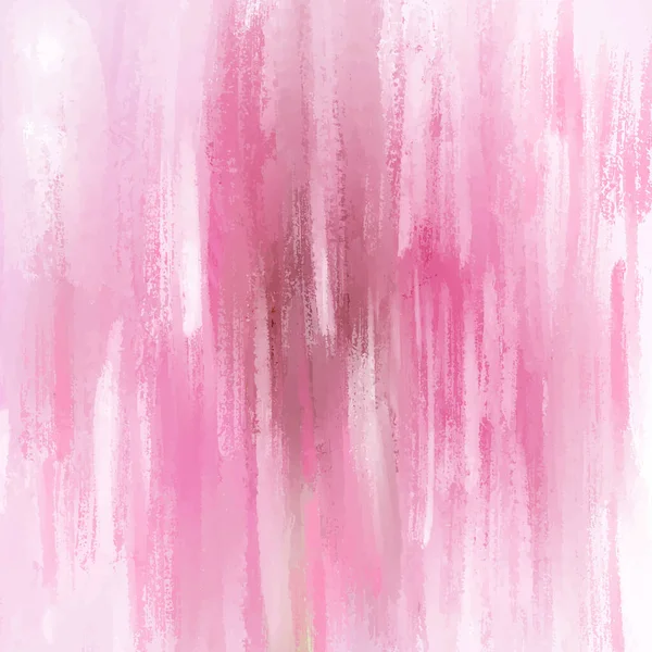 ピンクの抽象的な手によって塗られる背景の設計 — ストックベクタ