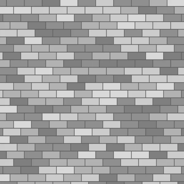 灰色のレンガの壁パターンの設計背景 — ストックベクタ