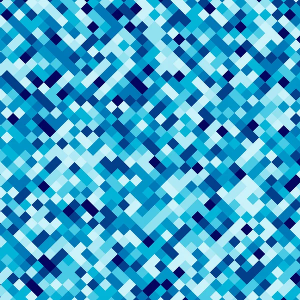 Abstrakt Bakgrund Med Blå Pixel Mönster Design Royaltyfria Stockvektorer