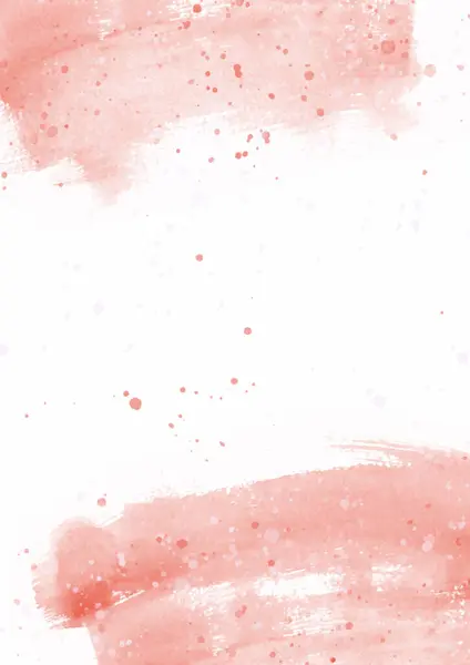 Abstracte Achtergrond Met Een Roze Hand Geschilderd Aquarel Grunge Ontwerp — Stockvector