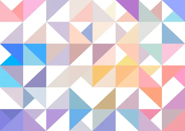 Abstraktní Geometrický Vzor Design Pozadí Pastelových Barvách Royalty Free Stock Vektory