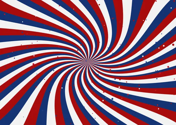 Abstract Background Red White Blue Swirl Starburst Design Royalty Free Stock Vectors