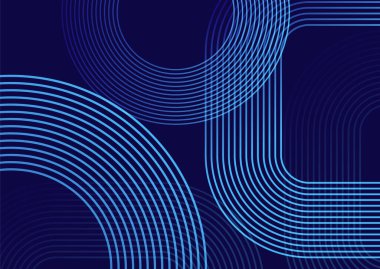 Geometrik çizgiler tasarımı ile soyut arkaplan