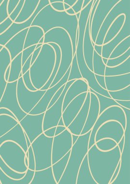 Retro biçimli el çizimi karalama tasarımı arka planı 