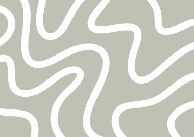 Soyut el çizimi girdapsal çizgi arkaplan tasarımı