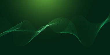 Akan noktalar dizaynlı modern tekno pankart 