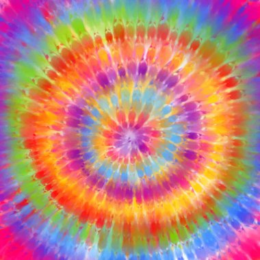 Soyut el boyası psikedelik kravat boyası arkaplan tasarımı