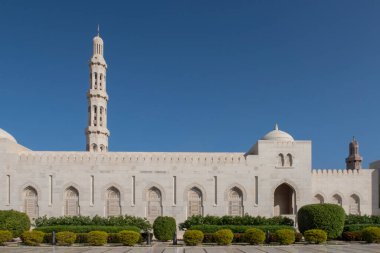 Ortadoğu 'daki Umman' daki Muscat Büyük Camii.