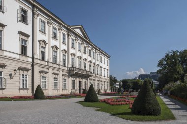 Mirabell Palace and its gardens in Salzburg in Austria