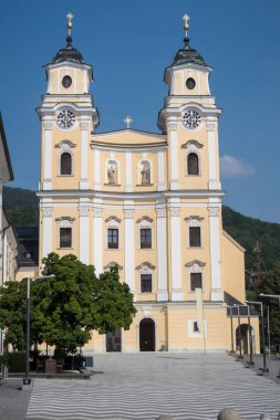 St Michael Basilica at Mondsee near Salzburg Austria