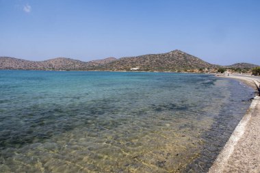 Kolokitha Beach near Elounda on Crete, Greece