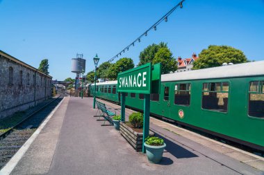 The Swanage Railway opened in 1885 and is now operated as a heritage railway