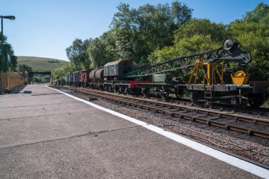 The Swanage Railway opened in 1885 and is now operated as a heritage railway