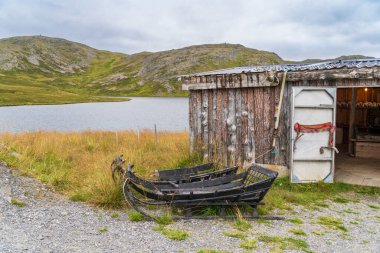 Nordkapp Norveç 'teki Sameduojit evi Avrupa