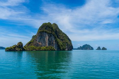 Ao Phang Nga Ulusal Parkı ve Tayland 'daki Phuket kıyıları