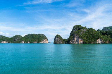 Ao Phang Nga Ulusal Parkı ve Tayland 'daki Phuket kıyıları