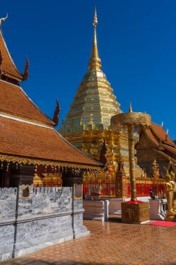 Doi Suthep, Tayland 'da Chiang Mai yakınlarında.