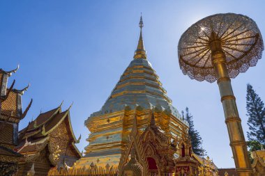 Doi Suthep, Tayland 'da Chiang Mai yakınlarında.