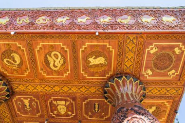 Doi Suthep, Tayland 'da Chiang Mai yakınlarında.