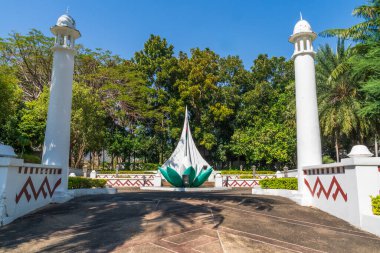 Tayland 'daki Royal Flora Ratchaphruek Bahçesi Chiang Mai
