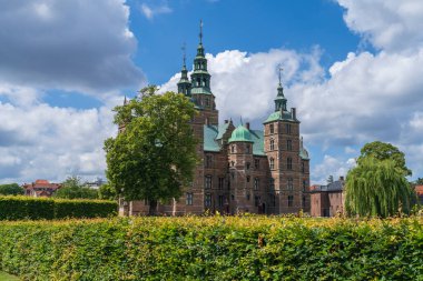 Danimarka 'da Kopenhag' ın merkezindeki Rosenborg Kalesi