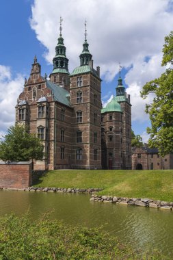 Danimarka 'da Kopenhag' ın merkezindeki Rosenborg Kalesi