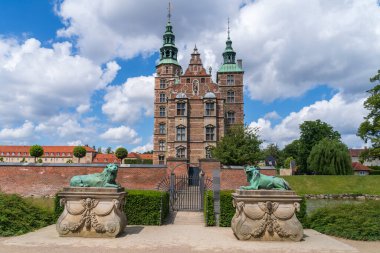 Danimarka 'da Kopenhag' ın merkezindeki Rosenborg Kalesi
