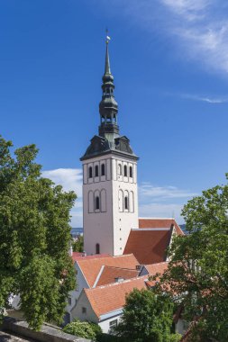 Avrupa 'da Estonya' nın Tallinn kentindeki Bremen Kulesi