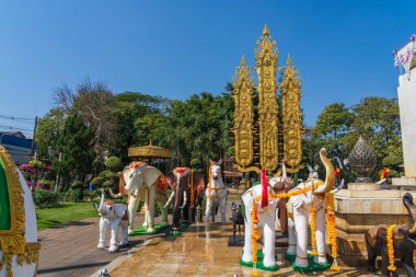 Chiang Rai 'deki Kral Mengrai Anıtı Tayland' daki bu bölgenin kralına çok güzel bir hürmettir..