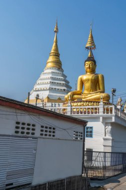 Tayland 'da Chaing Mai' de Wat Chiang Yuen