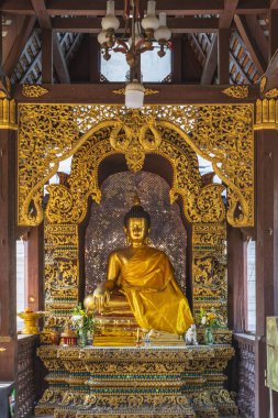 Tayland 'da Chaing Mai' de Wat Chiang Yuen