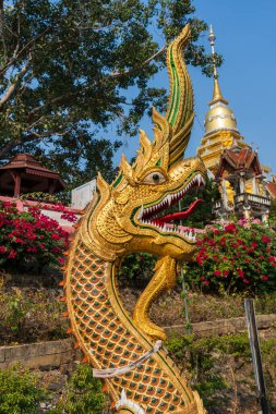 Phra, Doi Kham Tapınağı Tayland 'da Chiang Mai yakınlarında.