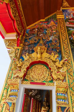 Wat Phra, Doi Saket Tayland 'da Chiang Mai yakınlarında.