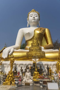 Wat Phra, Doi Saket Tayland 'da Chiang Mai yakınlarında.