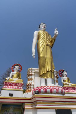 Wat Phra, Doi Saket Tayland 'da Chiang Mai yakınlarında.