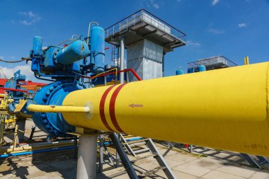 Gaz endüstrisi, gaz taşıma sistemi. Gaz boru hattı