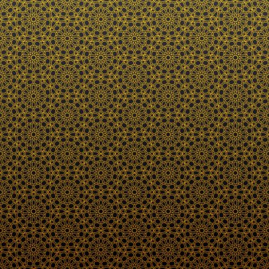 Dekoratif geleneksel süslemeli bir arka plan. Vektör illüstrasyonu