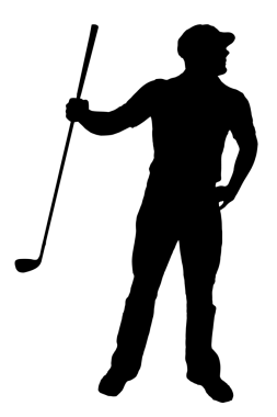 İğrençsin Kızgın Golfçü Serisi - Kötü Demir Vurucu Oyuncu El Kalçası