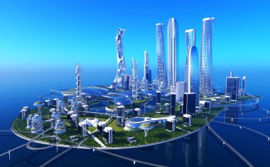 33d sahil şeridindeki Gelecek Şehir